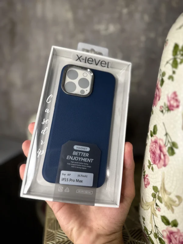 X Level Leather Case For Iphone 16 pro max - Image 9