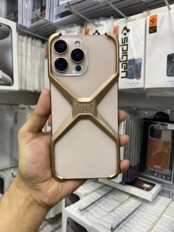 Metal X case For iphone 16 pro max - Image 2