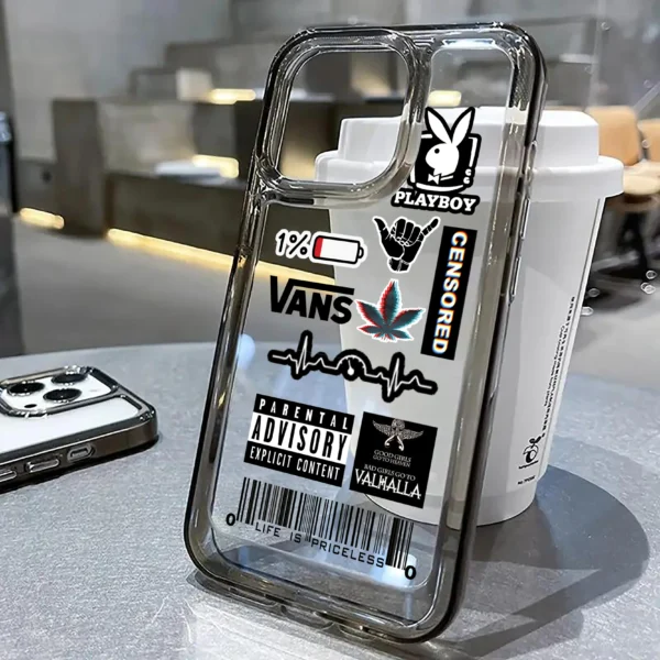 Parental Advisory Black Shade Acrylic Case