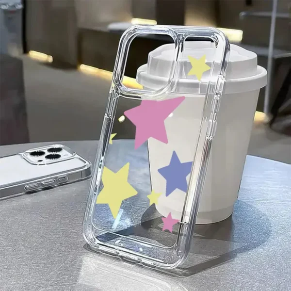 Artistic Stars Clear Acrylic Case